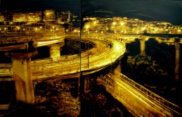 Immagine - Rif.: "Tommaso Ottieri - Progetto 01.NAPOLI" > T.O.SwanLake, 08, o.t, 120x180cm / Milano, Galleria Rubin
