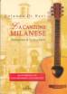 La copertina del libro "LA CANZONE MILANESE" - Autore: Rolando Di Bari - DE FERRARI Ed. / su Comunicarecome.it