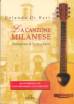 La copertina del libro "LA CANZONE MILANESE" - Autore: Rolando Di Bari - DE FERRARI Ed. / su Comunicarecome.it