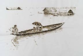 Immagine - Rif. "I disegni bruciati di Davide Cantoni" == Napoli, 25 Ottobre 2007  11 gennaio 2008, Blindarte contemporanea == > Davide Cantoni - Flood India