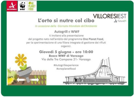 Immagine - Rif.: « L'orto si nutre col cibo » // Rif.: Giornata Mondiale dellfAmbiente (anno 2014) - presentazione del progetto nato dall'impegno comune di Autogrill e WWF per promuovere una cultura dellfalimentazione sostenibile e la riduzione dello spreco alimentare. // Autogrill e WWF > presentazione, presso Bosco WWF di Vanzago, del progetto nato nell'ambito del programma 'One Planet Food', per la sperimentazione di una filiera integrata di gestione dei rifiuti organici  //  WWF Italia ONG ONLUS