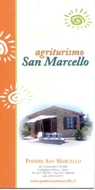 Agriturismo San Marcello - Podere San Marcello (1/2), Castiglione d'Orcia (Siena) / www.COMUNICARECOME.it - Sezione BENESSERE NATURALE