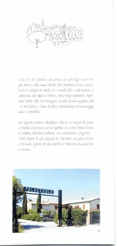 Hotel Palazzuolo 2/3 - San Quirico d'Orcia (Siena, Toscana)  --  www.COMUNICARECOME.it - Sezione BENESSERE NATURALE > Lezioni di Yoga nella splendida Toscana