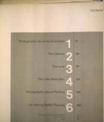 LIFE-LIBRARY-OF-PHOTOGRAPHY__The-Camera---(04
____________________________________________________
===  LIFE LIBRARY OF PHOTOGRAPHY  ===  'The-Camera'
BY THE EDITORS OF TIME-LIFE BOOKS
TIME-LIFE INTERNATIONAL (NEDERLAND)
____________________________________________________
CONTENTS:
- 'The Camera'
- 'The Lens'
- 'The Little Black Box'
- 'Photography versus Painting'
- 'On Making Better Pictures'
+
- Bibliography and Acknowledgments
- Picture Credits
- Index
____________________________________________________
Finito di stampare nel mese di ottobre 1971 presso le Officine Grafiche Arnoldo Mondadori - Verona
Printed in Italy
____________________________________________________

=== Immagine 01 (di 09) ===