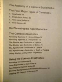 LIFE-LIBRARY-OF-PHOTOGRAPHY__The-Camera---(06
____________________________________________________
===  LIFE LIBRARY OF PHOTOGRAPHY  ===  'The-Camera'
BY THE EDITORS OF TIME-LIFE BOOKS
TIME-LIFE INTERNATIONAL (NEDERLAND)
____________________________________________________
CONTENTS:
- 'The Camera'
- 'The Lens'
- 'The Little Black Box'
- 'Photography versus Painting'
- 'On Making Better Pictures'
+
- Bibliography and Acknowledgments
- Picture Credits
- Index
____________________________________________________
Finito di stampare nel mese di ottobre 1971 presso le Officine Grafiche Arnoldo Mondadori - Verona
Printed in Italy
____________________________________________________

=== Immagine 05 (di 09) ===