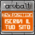 Immagine - Rif. < Aruba.it � KEY POSITION � ISCRIVI IL TUO SITO >