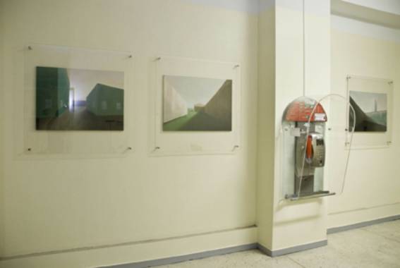 Immagine - Rif.: "ARTEINATTESA", Mostra di opere di giovani artisti al Policlinico di Modena, 2008-2010  == >  (7 - Mattia Scappini - Installazione