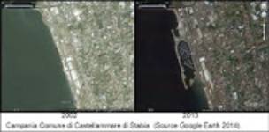 Immagine: _ Campania _ Con dati a confronto _ In DOSSIER del WWF > gCEMENTO COAST TO COASTh «25 anni di natura cancellata dalle più pregiate coste italiane» == «DOSSIER-DENUNCIA DEL WWF: 25 ANNI DI gTRASFORMAZIONE METROPOLITANAh DELLE AMATE SPONDE»
«(..) Il dossier analizza con schede sintetiche lfevoluzione della situazione delle regioni costiere, mettendo a confronto i dati di oggi con quelli di 25 anni fa, con il supporto di immagini tratte da Google Earth e il quadro dfinsieme è una vera e propria trasformazione metropolitana delle coste italiane.» (Da: Documentazione Dossier WWF gCemento coast to coasth)
WWF Italia - www.wwf.it