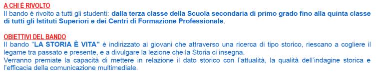 Immagine - Rif.: Fondazione COLOR YOUR LIFE (CYL) - COLOR YOUR LIFE Foundation  /  BANDO: "LA STORIA  VITA - Impara la Storia, sarai tu a farla"  /  www.coloryourlife.it - www.colornews.it - fondazione@coloryourlife.it - Tel. + 39 019/671668  //  [ Grafica - parte 3/7 ]