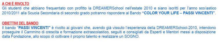 Immagine - Rif.: Fondazione COLOR YOUR LIFE (CYL) - COLOR YOUR LIFE Foundation  /  BANDO: "COLOR YOUR LIFE - PASSI VINCENTI"  /  www.coloryourlife.it - www.colornews.it - fondazione@coloryourlife.it - Tel. + 39 019/671668  //  [ Grafica - parte 3/8 ]