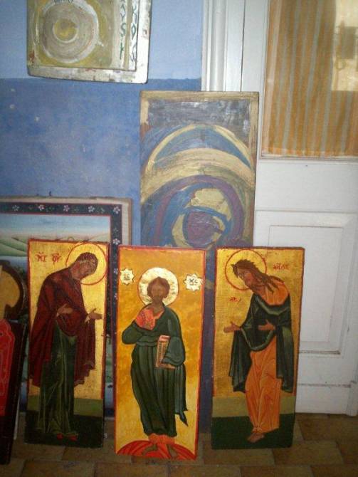Immagine - Rif. MARTA POPESCU, Iconografa Restauratrice Icone, Artista creativa, Pittrice == > 03 > Icone di Marta Popescu