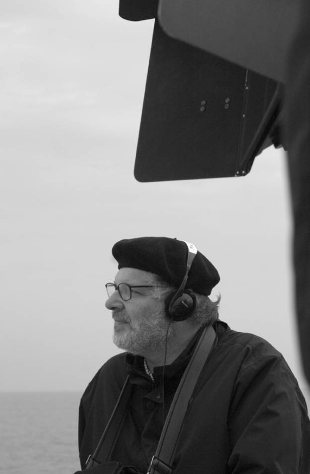 Immagine - Rif.: Padova Aprile Fotografia 2010, "LA FOTOGRAFIA DI CINEMA" == > 04) Lucia Baldini, "La giusta distanza", Carlo Mazzacurati sul set