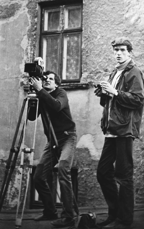 Immagine - Rif.: Padova Aprile Fotografia 2010, "LA FOTOGRAFIA DI CINEMA" == > 09) Krzysztof Kieslowski e Piotr Jaxa, 1968