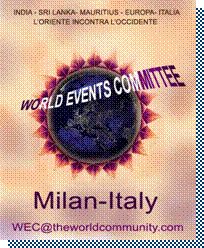 Immagine - Rif.: WEC World Events Committee, Milan-Italy - LORIENTE INCONTRA LOCCIDENTE