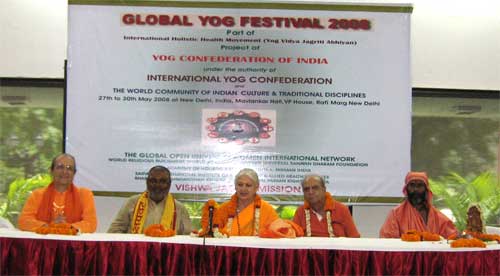 Immagine - Rif.: Yogacharini Pandit Emy Blesio (Gayatri Devi), President of the International Yog Confederation and of The World Community of Indian Culture & Traditional Disciplines.