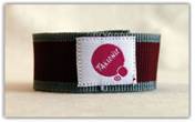 Immagine - Rif.: Polsino Takionic Bordeaux con Strappo  [ Polsino Elasticizzato Takionic ]